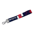 Rico Industries Nfl Football New England Patriots Standard Wrist Lanyard Key Chain, Cute Wristlet Strap Keychain Holder For Wome