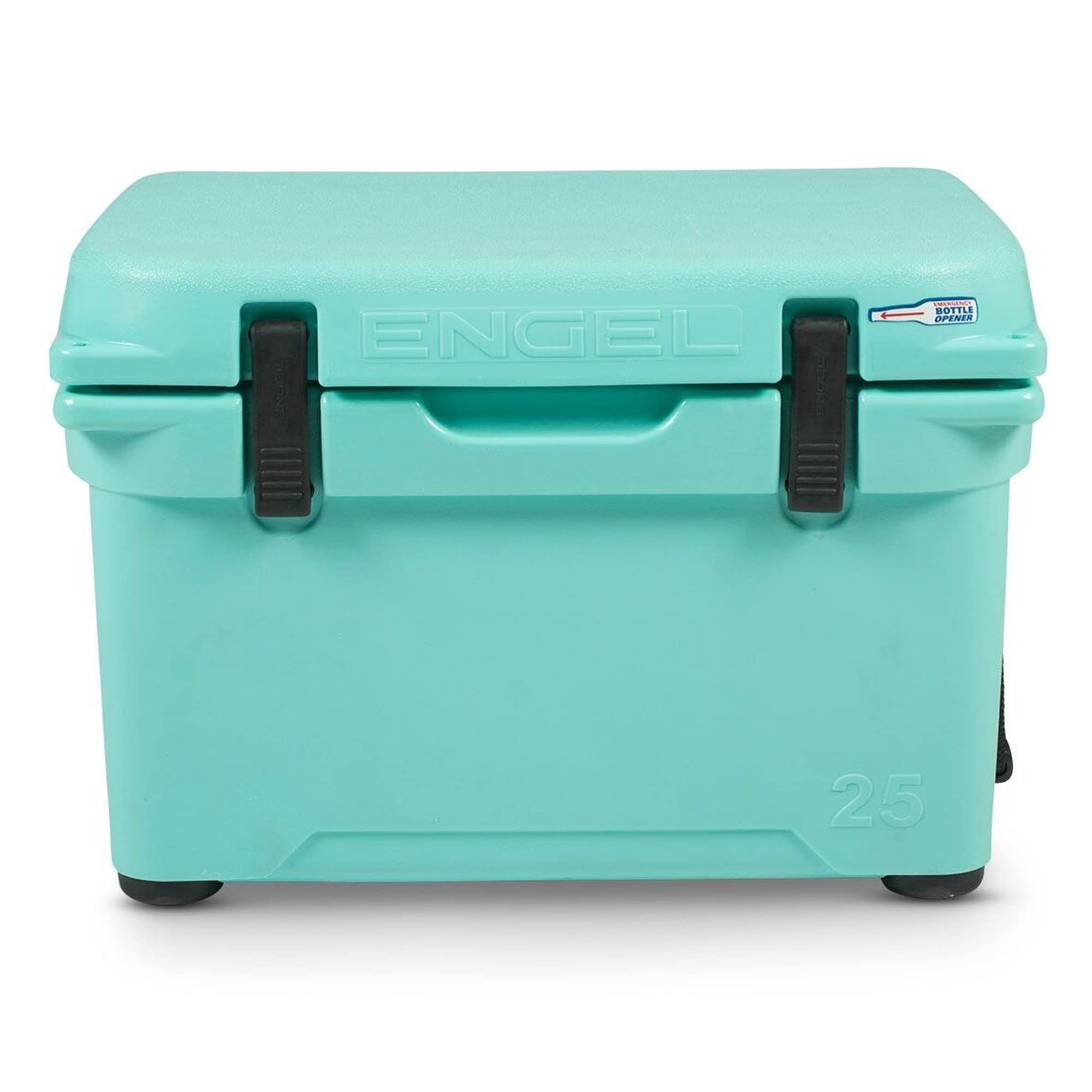 Engel Coolers Eng25 Cooler | 18 Can High Performance Durable Seamless Rotationally Molded Ice Box For Camping, Hunting, And Fish