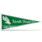 Rico Industries Ncaa North Texas Mean Green Classic 12'' X 30'' Felt Wall D  Cor Pennant - Great For Home/Bed Room/Man Cave D  C