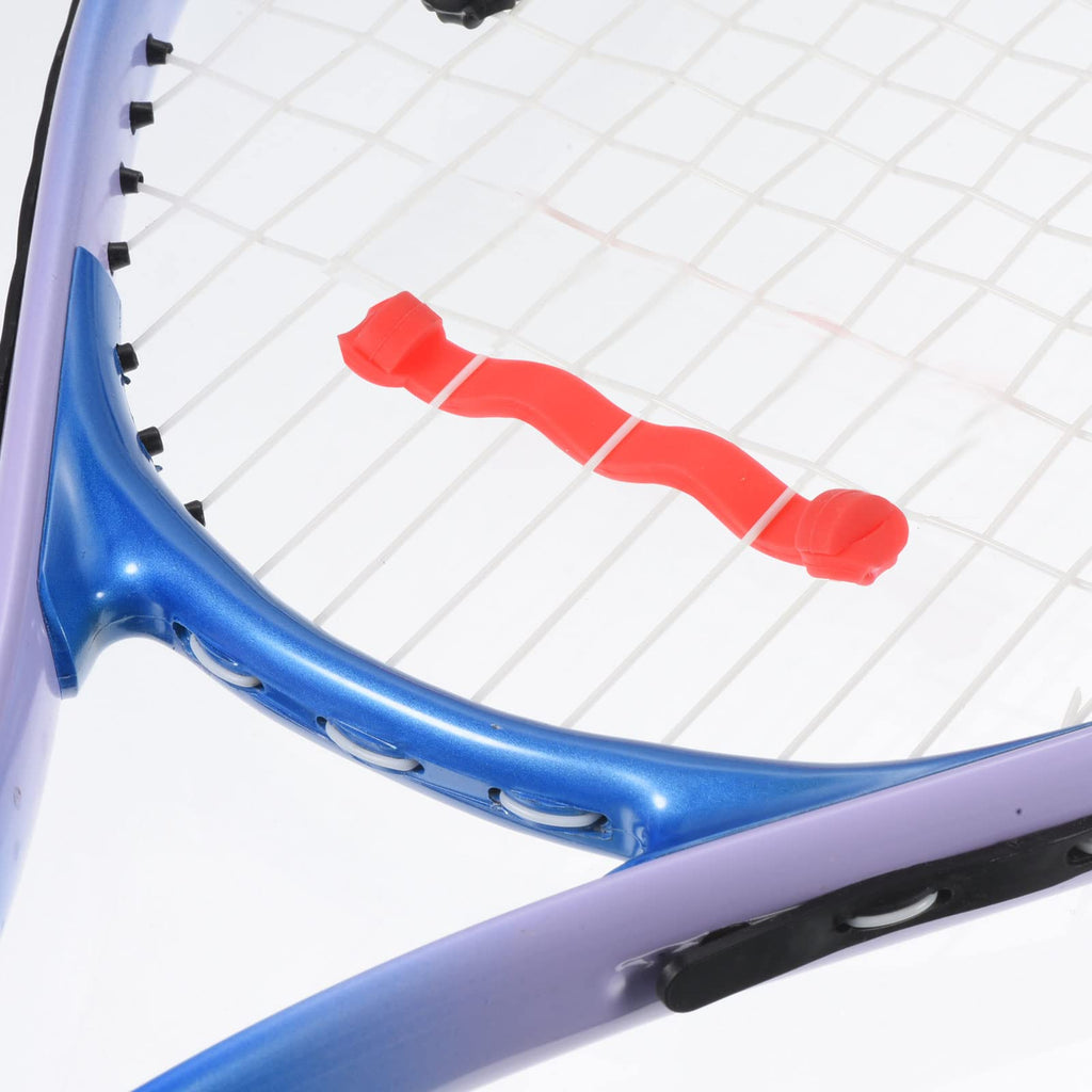 Patikil Tennis Vibration Dampeners, 4 Pack Silicone Racquet Shock Absorber Racket String Damping, Blue