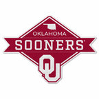 Rico Industries Ncaa Oklahoma Sooners Diamond Shape Cut Pennant - Home And Living Room D  Cor - Soft Felt Ez To Hang