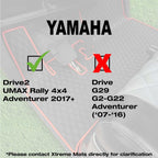 Xtreme Mats Yamaha Drive2 Golf Cart Mat, Full Coverage Golf Cart Floor Liner Mat - Fits Yamaha Drive2 Models Only (2017-2023) &