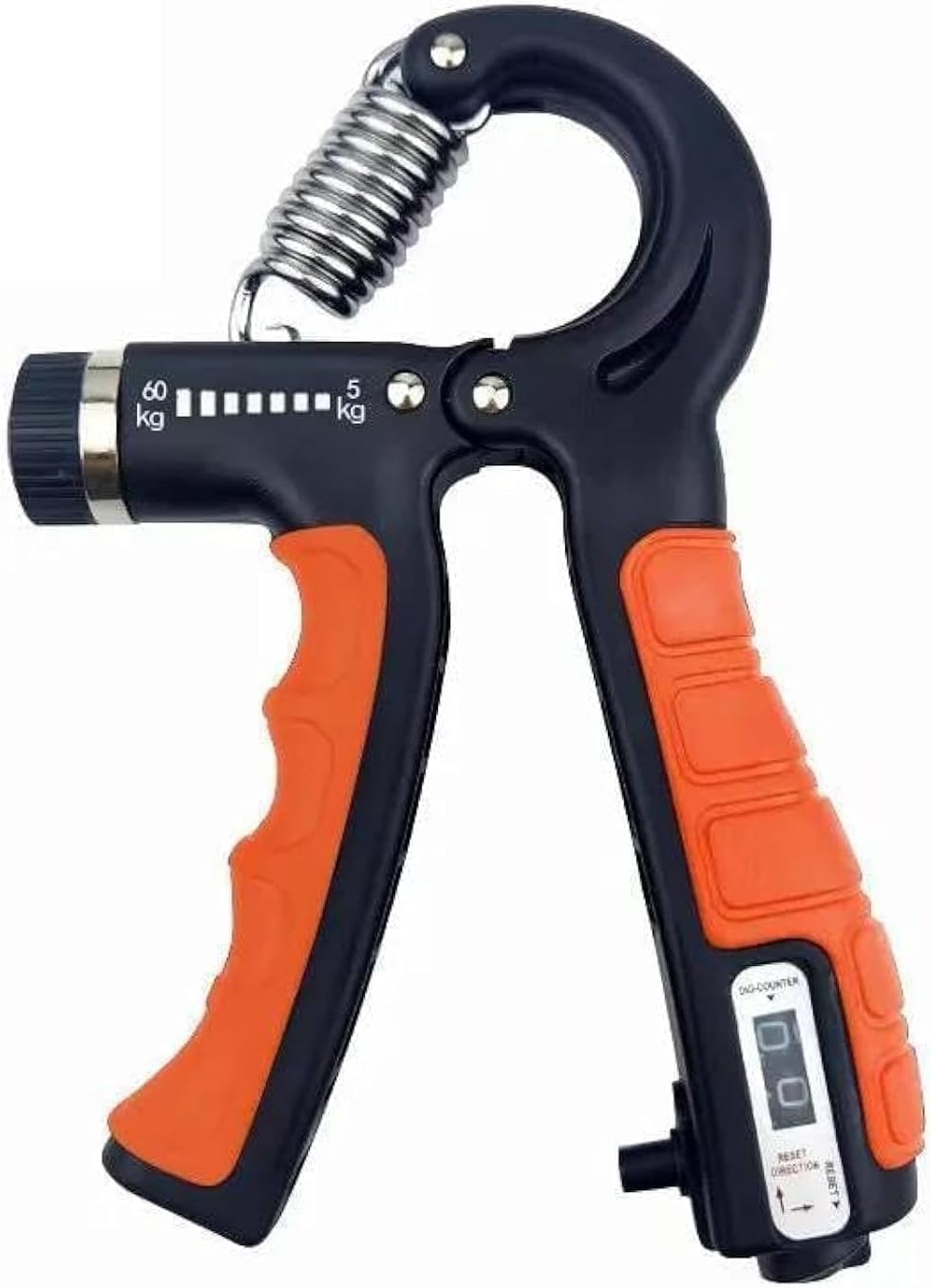 Raptas (  ) Adjustable Hand Grip Strengthener with Screen  Grip Exerciser for Wrist, Fingers, Forearm & Hand | Ideal for Streng
