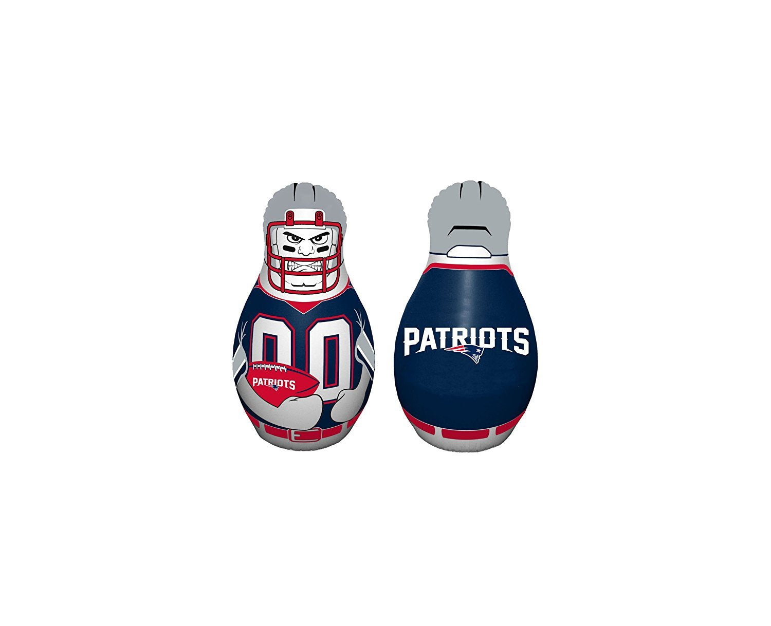 Fremont Die NFL New England Patriots Bop Bag Inflatable Tackle Buddy Punching Bag, Standard: 40 Tall, Team Colors