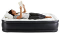 Simple Deluxe Twin 18 Height Camping Air Mattress, Built-in High-Speed Pump, Leak-Proof Foldable Airbed with Carrying Bag, Ideal
