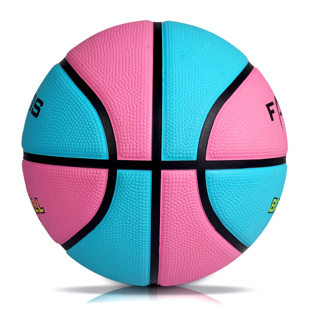Kids Basketball Size 3(22''),Youth Basketballs Size 5(27.5'') For Play Games Indoor Backyard,Outdoor Park,Beach & Pool
