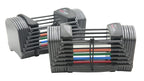 Powerblock Sport 24 Adjustable Dumbbells, Sold In Pairs, 3-24 Lb. Dumbbells, Durable Steel Build, Innovative At Home Workout Equ