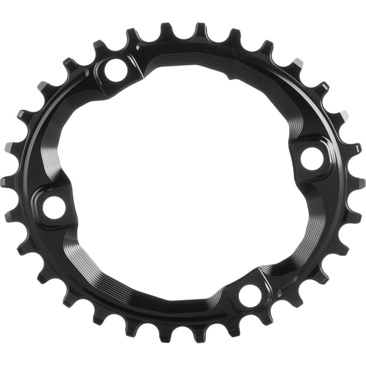 Absoluteblack Shimano Oval Traction Chainring Black/96 Bcd (M8000 Xt), 32T