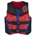 Full Throttle Youth Rapid-Dry Life Jacket Red