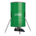 American Hunter WF 350 LB. Tripod Wildlife Feeder with Updated Sunslinger Kit, Black, AH-SS350