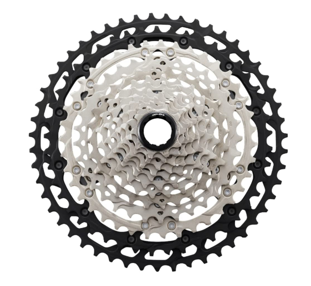 Shimano Xt Cs-M8100 Cassette - 12-Speed, 10-45T, Silver/Black, Mirco Spline