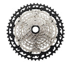Shimano Xt Cs-M8100 Cassette - 12-Speed, 10-45T, Silver/Black, Mirco Spline