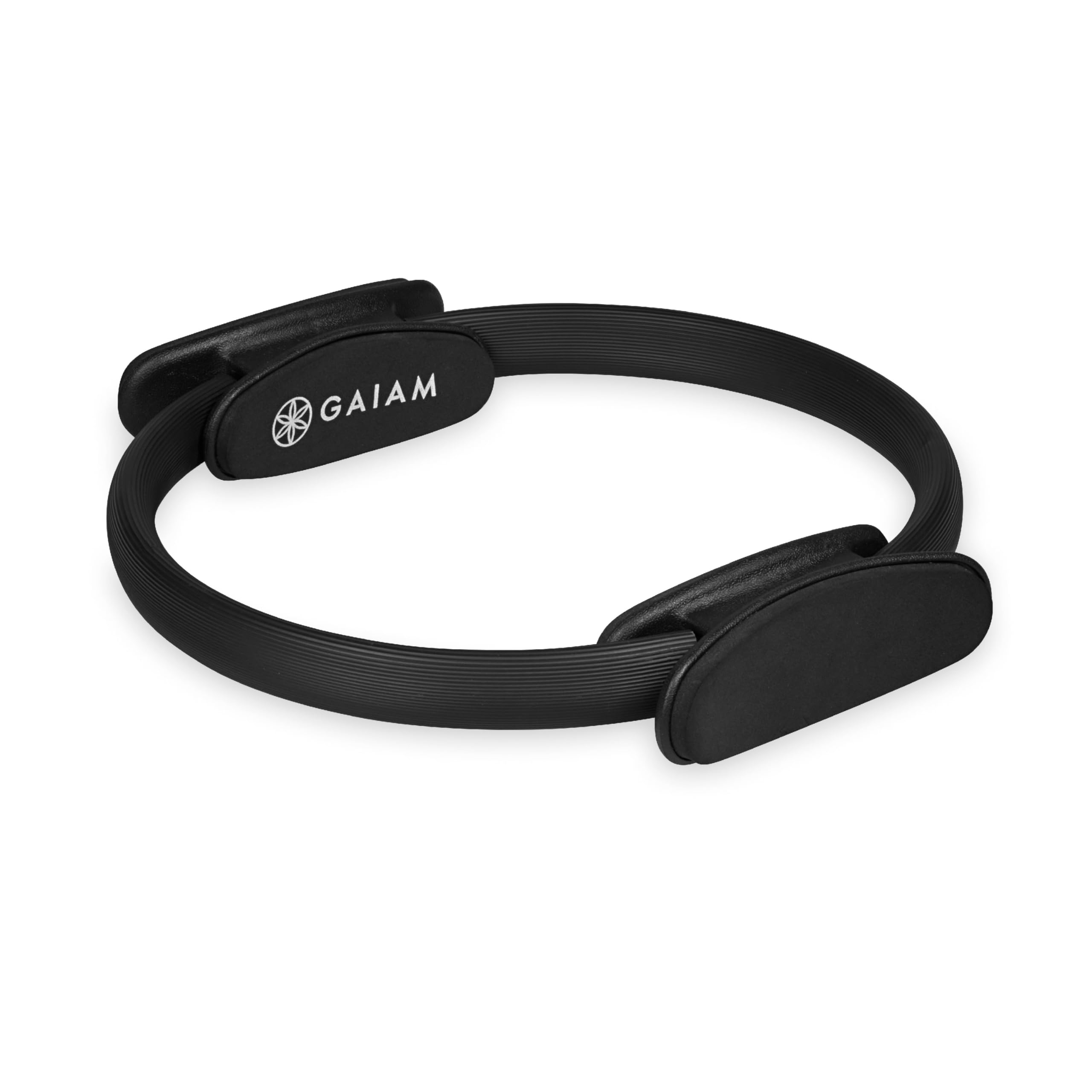 Gaiam Pilates Ring 12 Fitness Circle - Lightweight & Durable Foam Padded Handles | Flexible Resistance Exercise Equipment for To