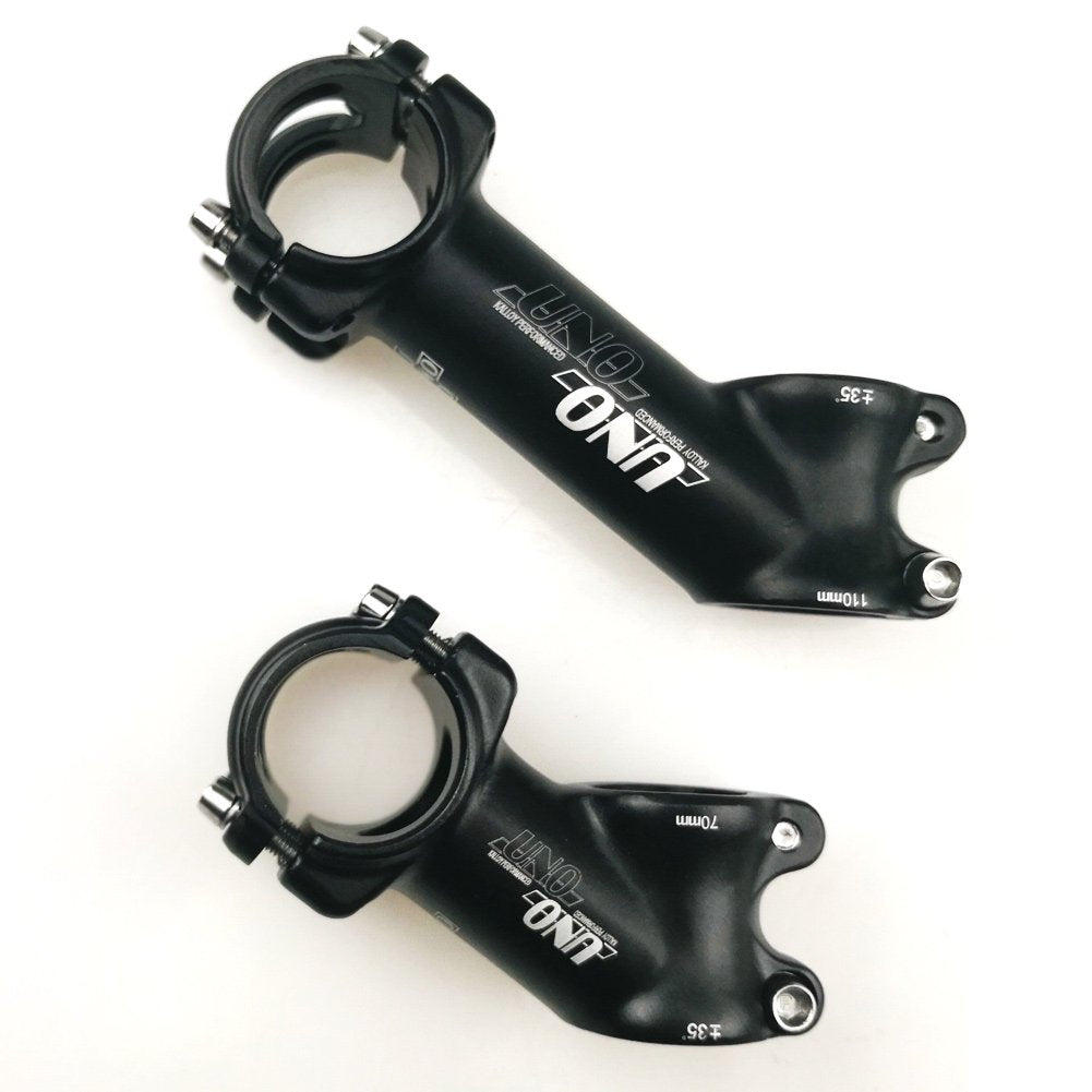 Bike Stem 31.8Mm 35 Degree 70Mm Fomtor Bicycle Handlebar Stem Riser Suitable For Bmx Mtb Road Bike Mountain Bike (31.8 X 70Mm)