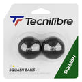 Tecnifibre Squash Balls - Yellow Dot Pack of 2