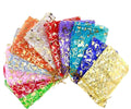 DMS RETAIL Return Gift Bags/Wedding Party Favor/Jewellery Pouch potli Bags 11*13 CMS(Pack of 10 Bags)