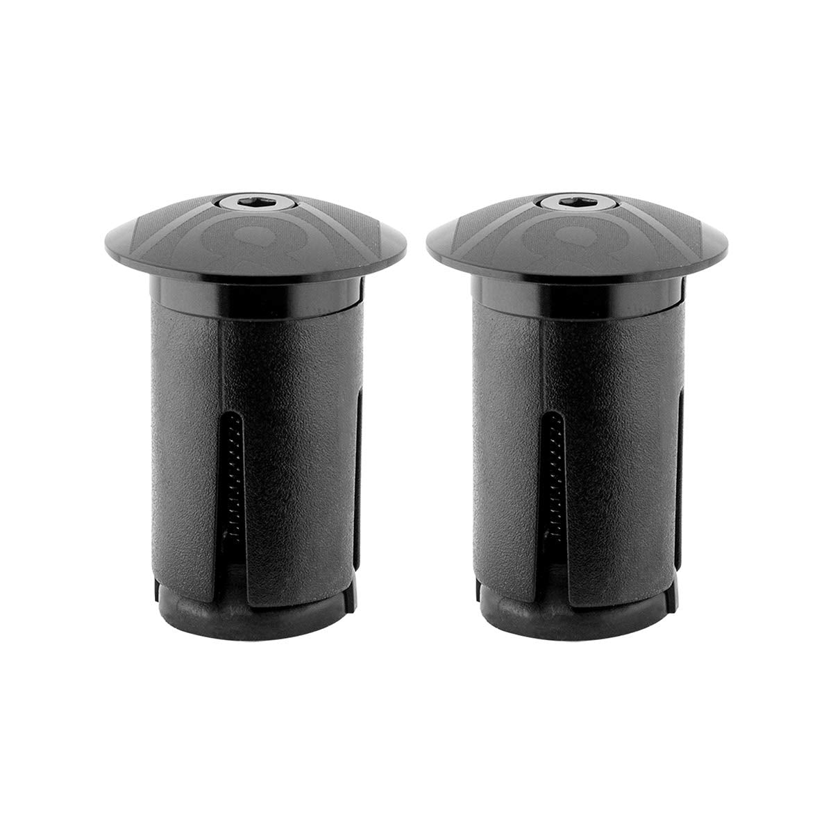Origin8 Alloy Locking Bar End Plugs (Anodized Black)