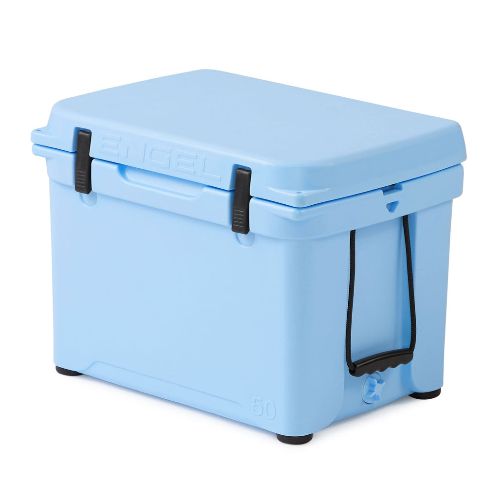 Engel Coolers Eng50 Cooler | 60 Can High Performance Durable Seamless Rotationally Molded Ice Box For Camping, Hunting, And Fish