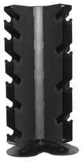 Fitvids Dumbbell Rack Multifunctional Weight Stand For Home Gym, Spinnable And Vertical, 1000-Pound Capacity