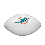 Wilson Nfl Live Team Autograph Football, Miami Dolphins