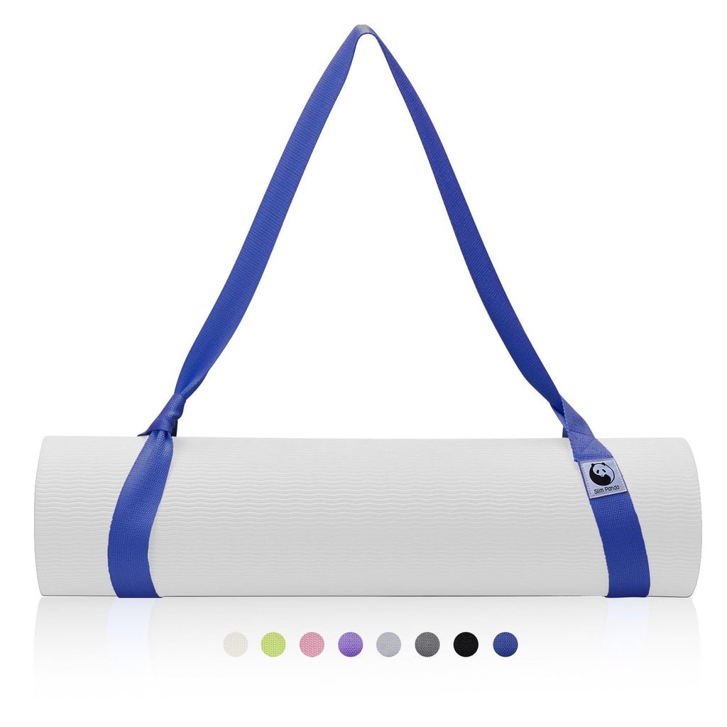 Slim Panda Yoga Mat Straps For Carrying,Adjustable Yoga Mat Carrier, Yoga Mat Sling(Yoga Mat Not Included)(Dark Blue)