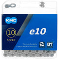 KMC Unisexs E10 EPT Chain, Silver, 136 Link