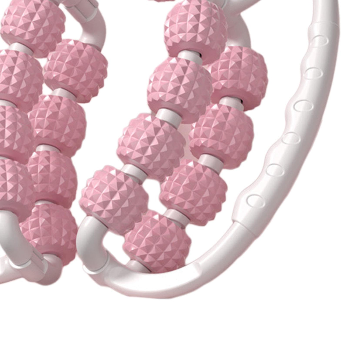 CALANDIS?Massage Roller Calves Muscle Relaxation Roller 20 Wheels Muscle Relax Roller Pink | Rollers | Fitness Equipment & Gear 