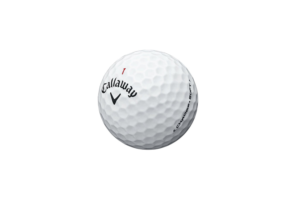 Callaway Chrome Soft Golf Balls, Prior Generation, (One Dozen), White