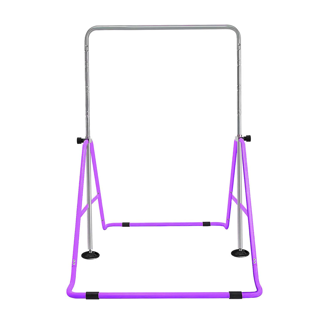 Fbsport Gymnastics Bar For Kids,Adjustable Height Gymnastic Horizontal Bars,Junior Training Bar Children Folding Training Monkey