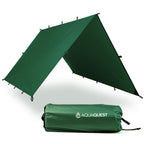Aquaquest Defender Tarp - Heavy-Duty Waterproof (20,000 Mm) Seam-Taped Rain Fly For Camping, Bushcraft & Survival - 20  13 Fores