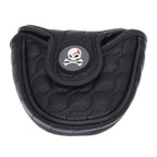 Histar Black Skull Mallet Putter Cover Headcover For Scotty Cameron Odyssey