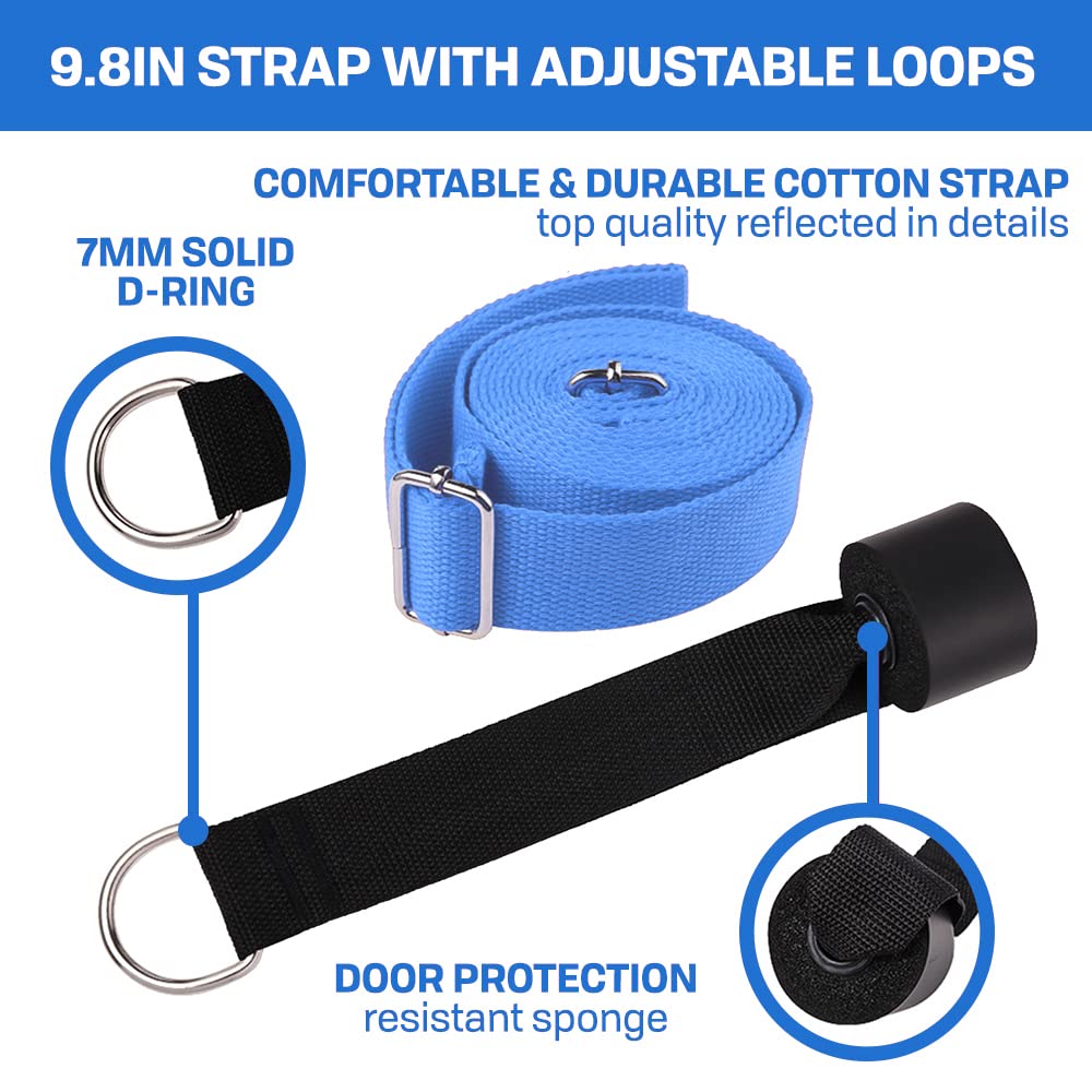 Ttolbi Door Leg Stretcher: Stretching With Leg Flexibility Trainer, Dance Equipment : Splits Trainer Bands For Stretching In Bal