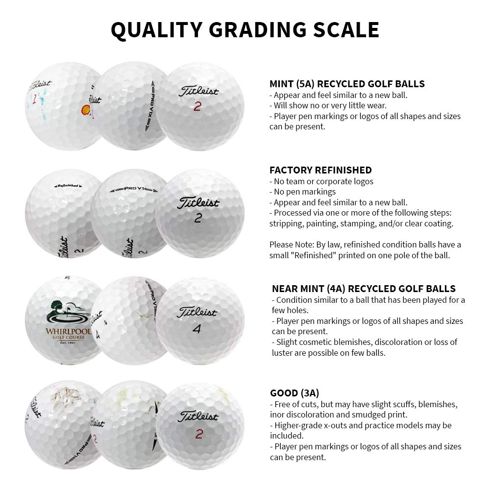 100 Golf Ball Mix - Value Styles - Pack Color May Vary