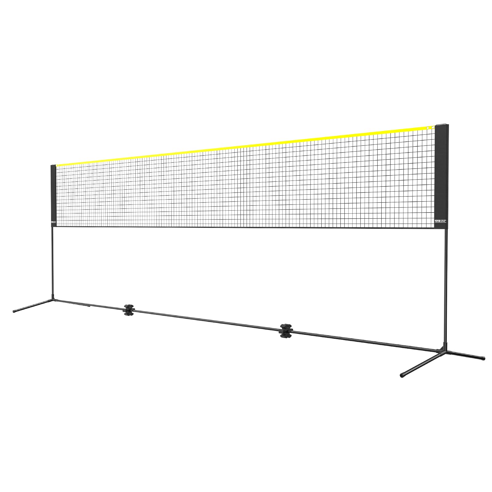 Vevor Badminton Net, Height Adjustable Volleyball Net, 17Ft Wide Foldable Pickleball Net, Portable Easy Setup Tennis Net Set Wit