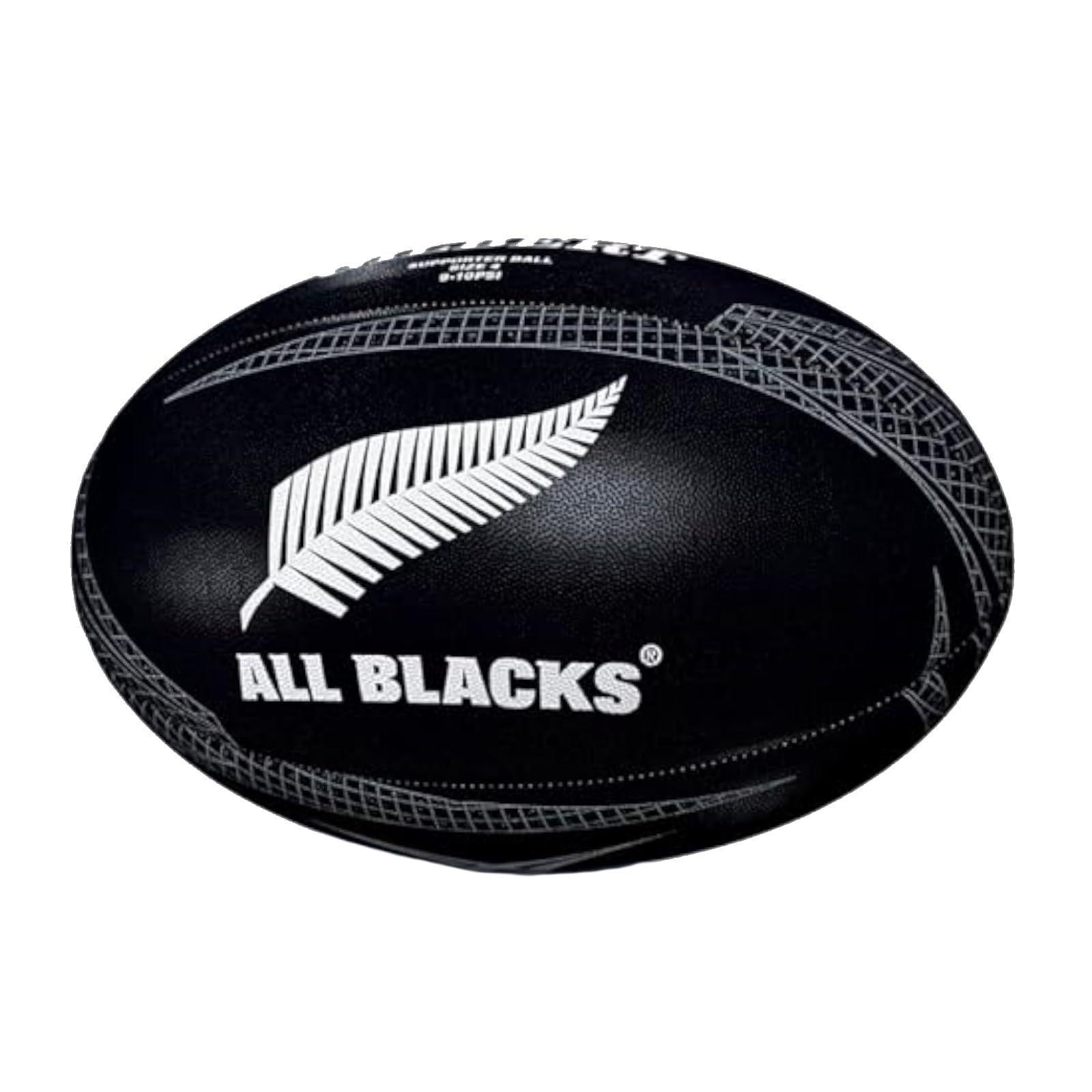 Gilbert All Blacks Rugby Supporter Ball, Size 5