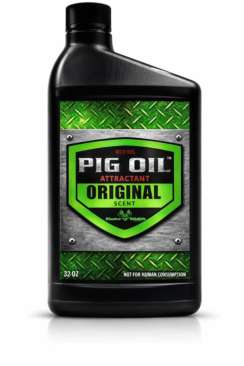 Elusive Wildlife Technologies, LP Pig Oil - Wild Hog Attractant - Long Lasting Hog Hunting Lure for attracting and harvesting Fe