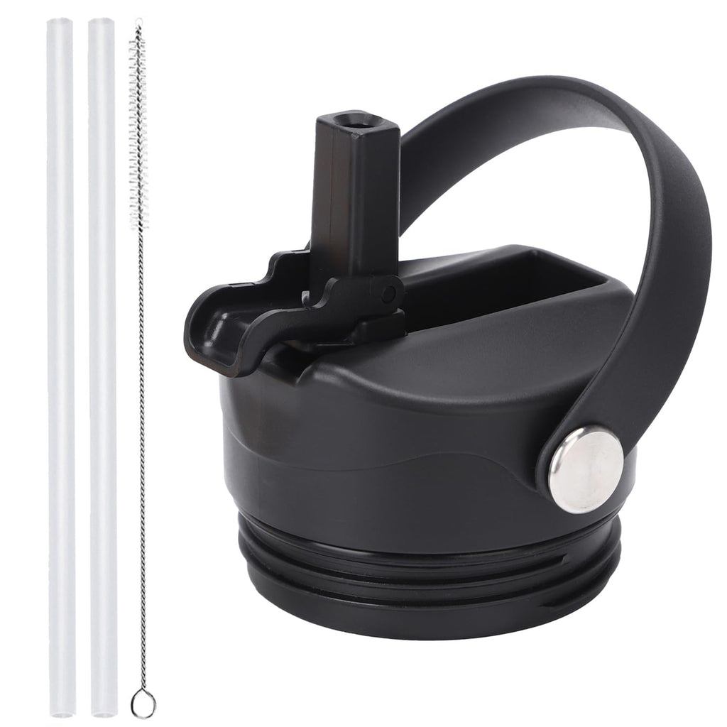 Poyaku Straw Lid For Yeti Rambler 12/18/26/36/46/64 Oz Chug Cap Replacement With Soft Handle For Rtic | Leakproof | Bpa Free | D