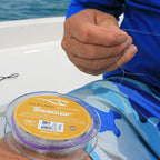 Seaguar Gold Label 100% Fluorocarbon Fishing Line Leader, 40Lb Break Strength, 50Yds, Clear - 40Gl50