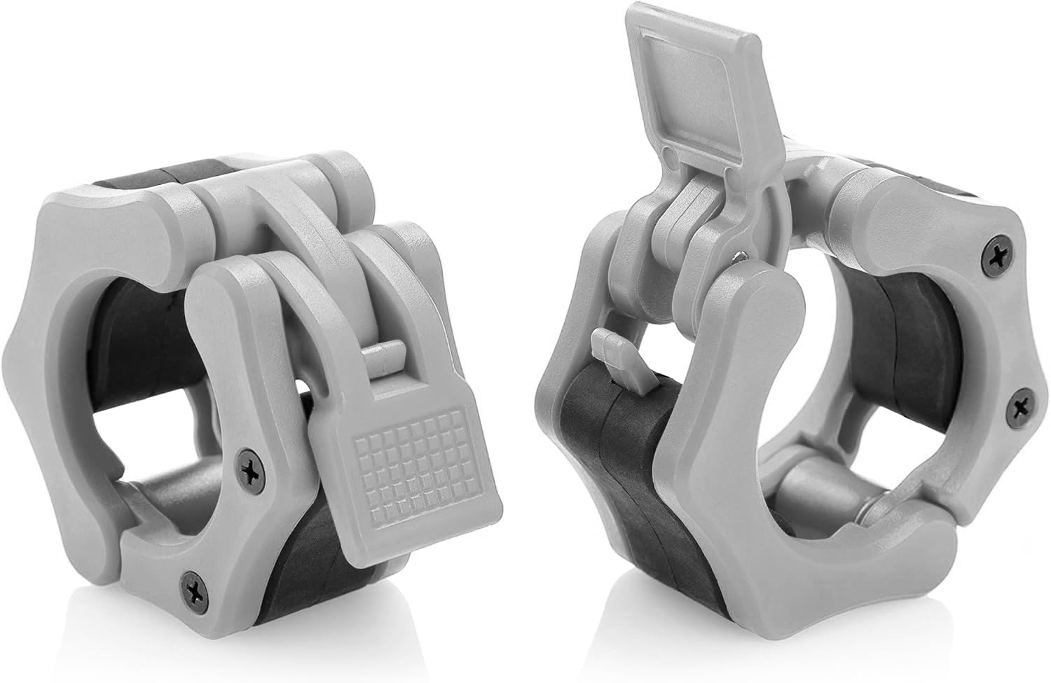 Greententljs Barbell Clamps 2 Inch Olympic - Pair of Collars Quick Release Locking Barbell Workout Pro Weight Plate Clamp Clips 