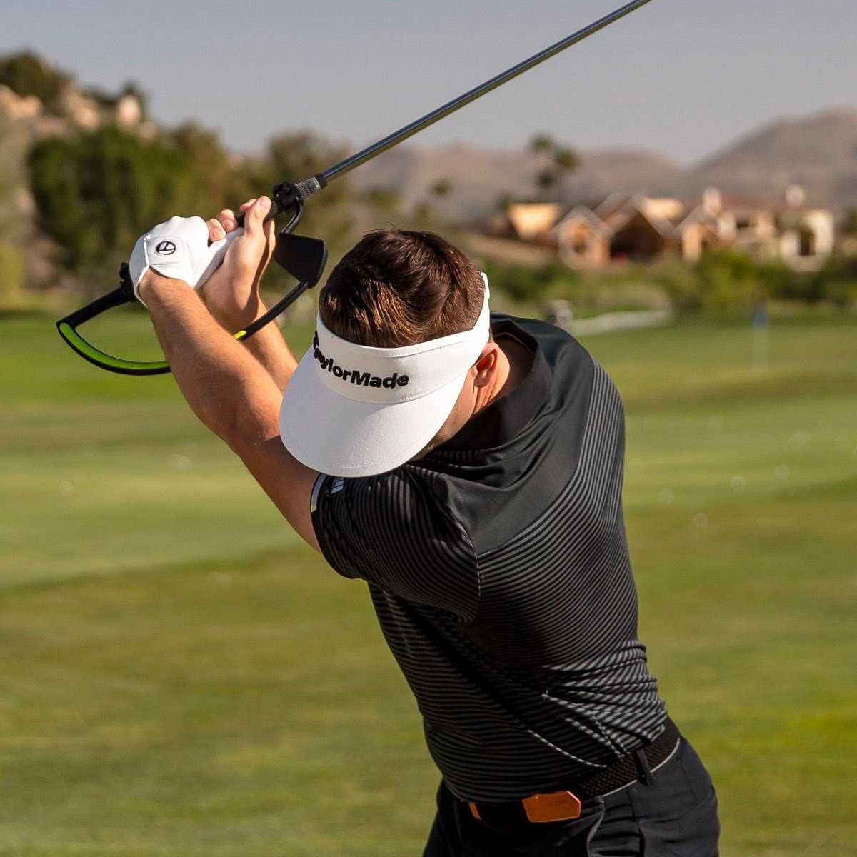Thehanger Golf Training Aid For Right Handed Golfers, Golf Swing Aid Helps With Clubface Awareness, Swing Plane, And Proper Impa