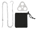 Ds. Distinctive Style Camping Tripod Board Turn Branches Into Stainless Steel Campfire Tripod With Adjustable Chain Camp Grill A