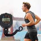 6 Pack Multi-Function Electronic Digital Sport Stopwatch Timer, Large Display With Date Time And Alarm Function,Suitable For Spo