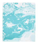 Talia Discbound Notebooks, Planner, Customizable, (Ymarble Flow Turquoise Wsilver Discs, Letter (85In X 11In))