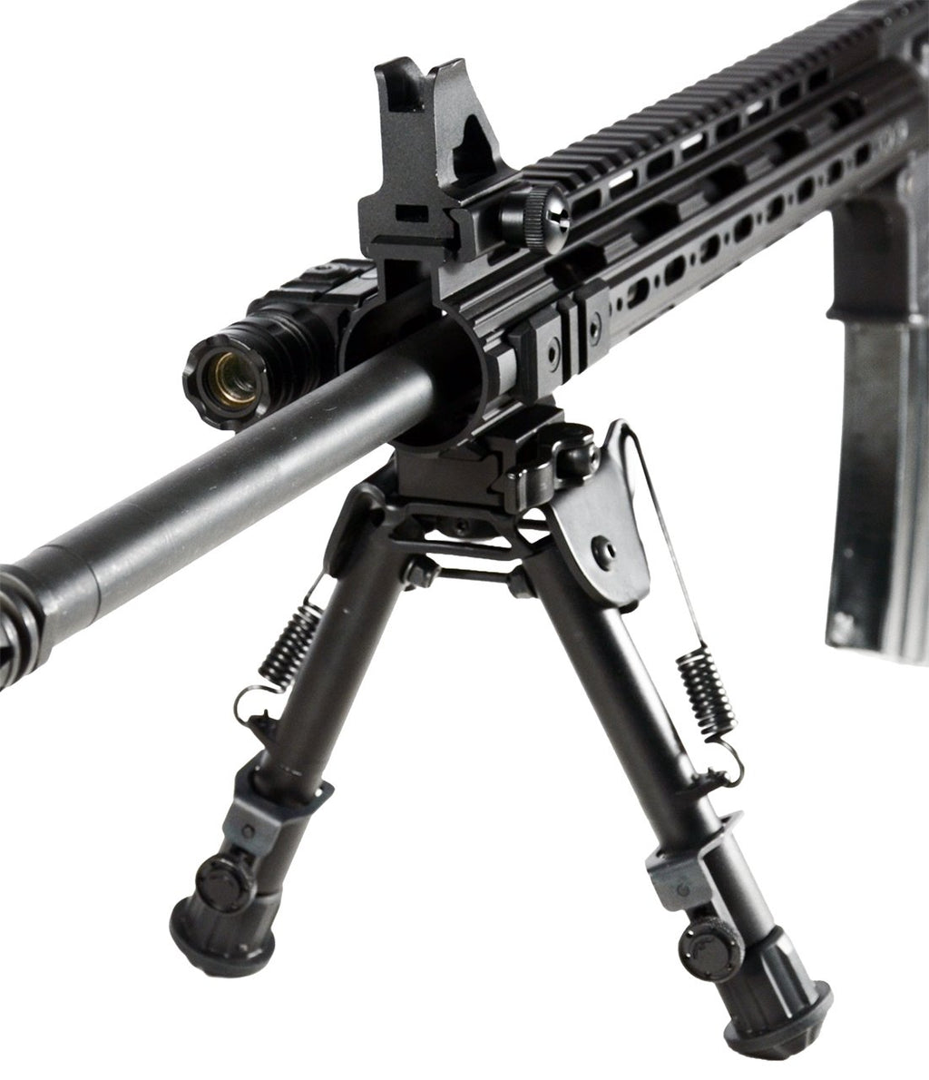 Utg Tactical Op Bipod, Qd Lever Mount, Height 5.9''-7.3'',Black