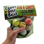 Gears Out Crappy Golf Balls For A Crappy Golfer - Funny Gag Gifts For Golfers Guaranteed Not To Improve Your Golf Game Includes