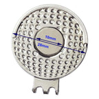 Myartte Golf Ball Markers Hat Clips Golf Accessory Gift Sets (Snowfake Black)