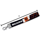Rico Industries Nfl Football Chicago Bears Standard Wrist Lanyard Key Chain, Cute Wristlet Strap Keychain Holder For Women Men C