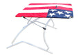Big Air Super Shadow Wakeboard Tower Bimini Top - 76  x 76  - Mounts Over Existing Wake Tower (Ole Glory)