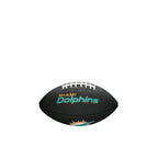 Wilson Sporting Goods Nfl Miami Dolphins Team Logo Football , Black, Mini Size