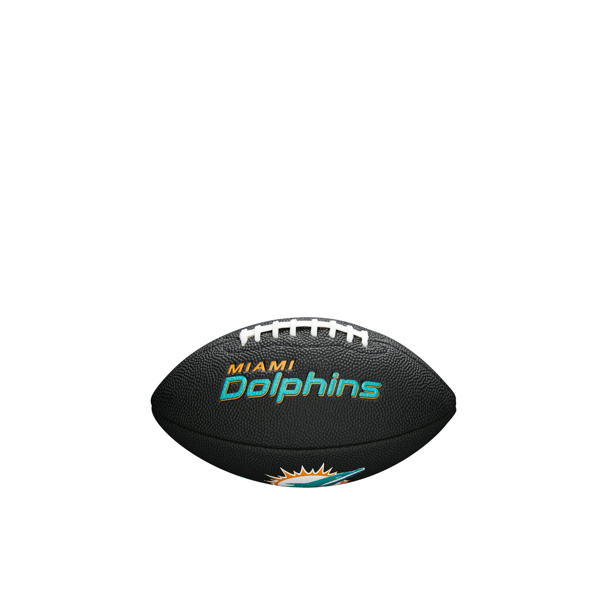Wilson Sporting Goods Nfl Miami Dolphins Team Logo Football , Black, Mini Size